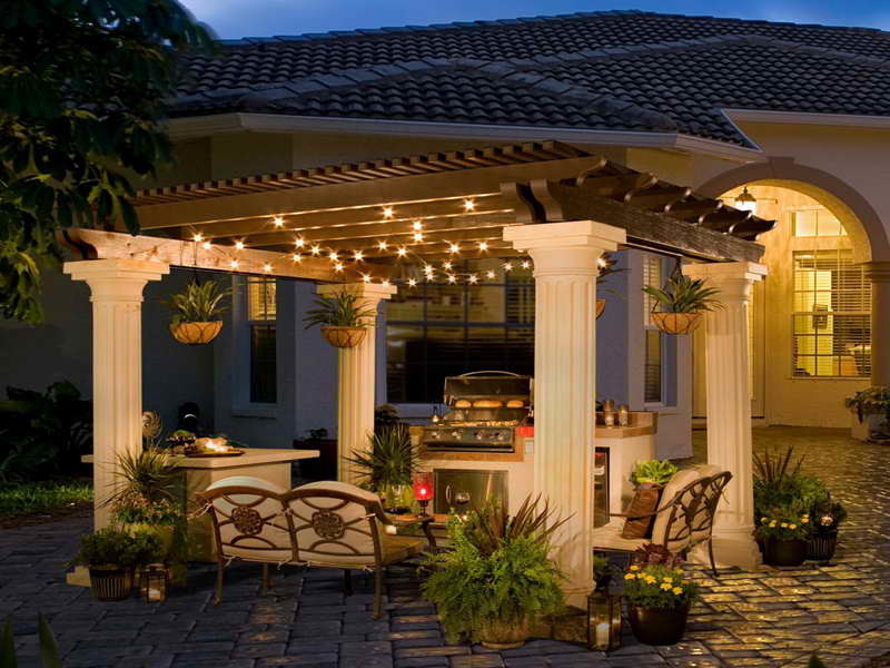 Frisco, Texas Custom Pergola Patio