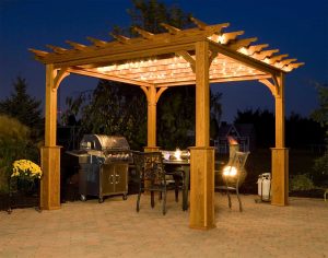 Plano, Texas Outdoor Living Space Pergola